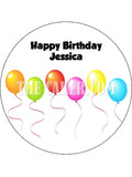 Birthday Edible Icing Cake Topper 01