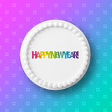 Happy New Year Edible Icing Cake Topper 04