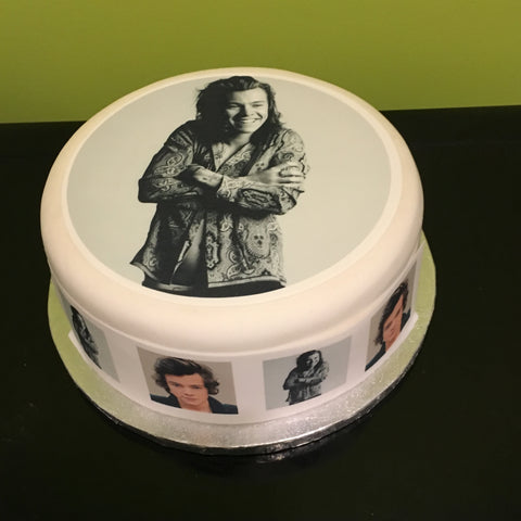 Harry Styles 03 Edible Icing Cake Topper