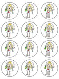 Hen Party Hen Do Edible Icing Cake Topper 02