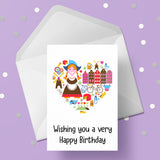 Holland / Netherlands Birthday Card