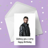 Hugh Jackman Birthday Card