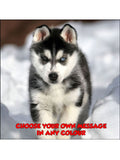 Husky Dog Edible Icing Cake Topper 02