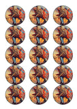 Iron Maiden 01 Edible Icing Cake Topper