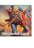Iron Maiden 01 Edible Icing Cake Topper