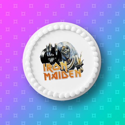 Iron Maiden 02 Edible Icing Cake Topper