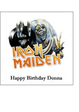 Iron Maiden Edible Icing Cake Topper 02