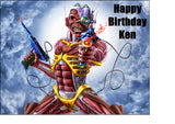 Iron Maiden 03 Edible Icing Cake Topper