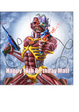 Iron Maiden 03 Edible Icing Cake Topper