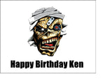 Iron Maiden Edible Icing Cake Topper 05