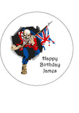 Iron Maiden Edible Icing Cake Topper 06