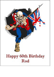 Iron Maiden Edible Icing Cake Topper 06