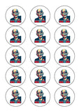 Iron Maiden Edible Icing Cake Topper 07