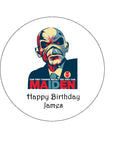 Iron Maiden Edible Icing Cake Topper 07