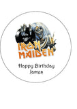 Iron Maiden Edible Icing Cake Topper 02