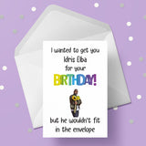Idris Elba Funny Birthday Card