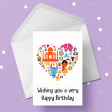 India / Indian Birthday Card