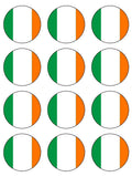 Ireland Irish Flag Edible Icing Cake Topper