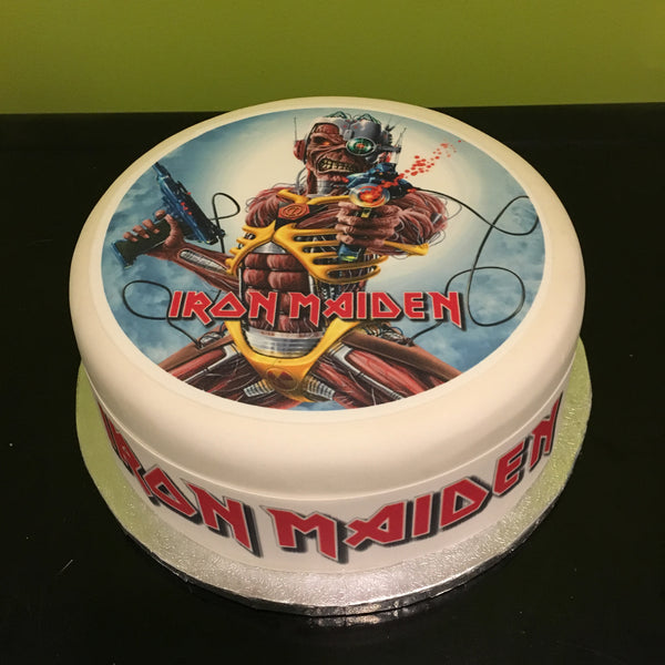 Iron Maiden 03 Edible Icing Cake Topper