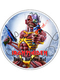 Iron Maiden Edible Icing Cake Topper 03