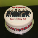 Iron Maiden Edible Icing Cake Topper 04