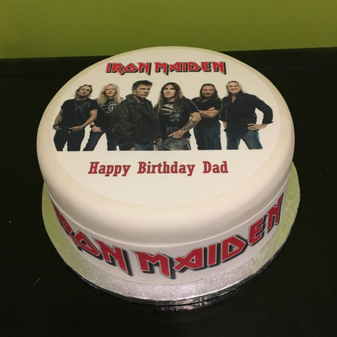 Iron Maiden 04 Edible Icing Cake Topper