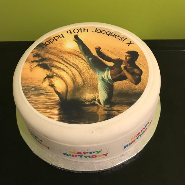 Jean Claude Van Damme Edible Icing Cake Topper