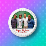 JLS 01 Edible Icing Cake Topper or Ribbon