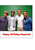 JLS 01 Edible Icing Cake Topper or Ribbon