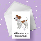 Jack Russell 01 Birthday Card