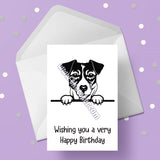 Jack Russell Birthday Card 04