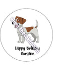Jack Russell Edible Icing Cake Topper 03