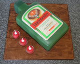 Jagermeister Label Edible Icing Topper
