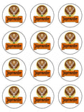 Jagermeister Logo Edible Icing Topper