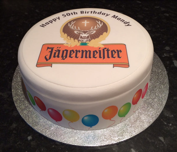 Jagermeister Logo Edible Icing Topper