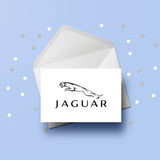 Jaguar Logo Birthday Card