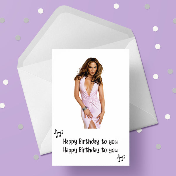 Jennifer Lopez Birthday Card 05