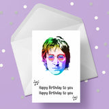 John Lennon Birthday Card