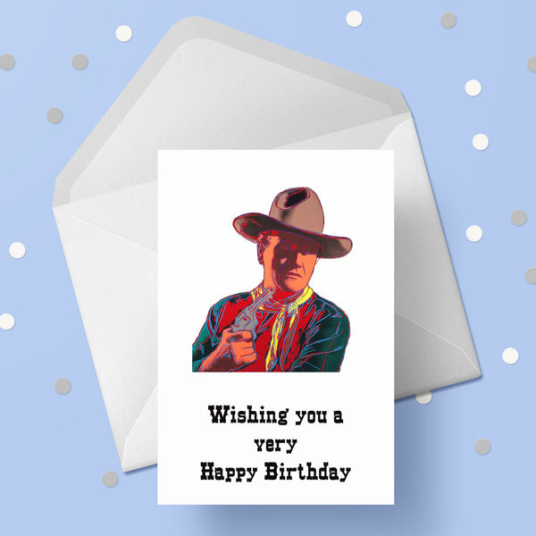 John Wayne Birthday Card 01
