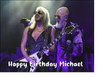 Judas Priest Edible Icing Cake Topper