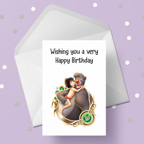 Jungle Book 03 Birthday Card