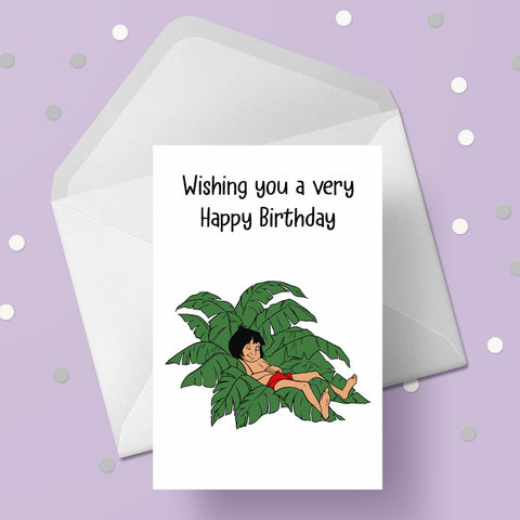 Jungle Book 04 Birthday Card