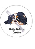Cavalier Spaniel Dog Edible Icing Cake Topper 04