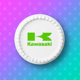 Kawasaki Logo Edible Icing Cake Topper
