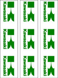 Kawasaki Logo Edible Icing Cake Topper