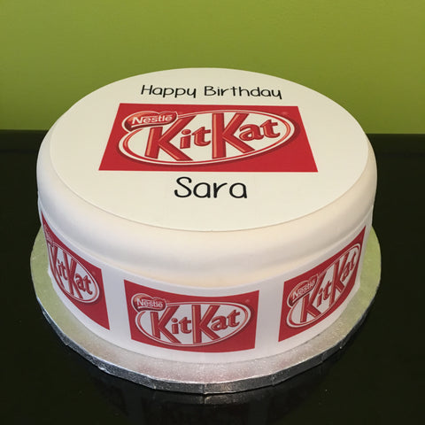 Kit Kat Chocolate Edible Icing Cake Topper