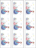 Knit Knitting Edible Icing Cake Topper 01