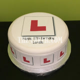 Learner Driver Edible Icing Cake Topper
