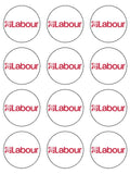 Labour Party Edible Icing Cake Topper