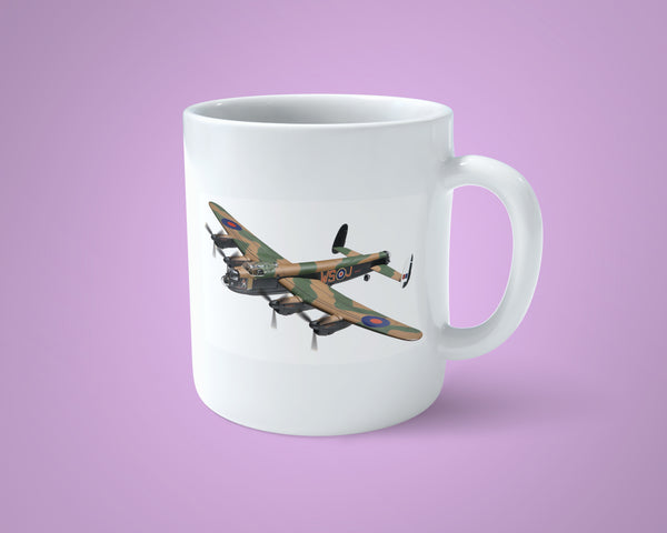 WW2 Lancaster Bomber Plane Mug